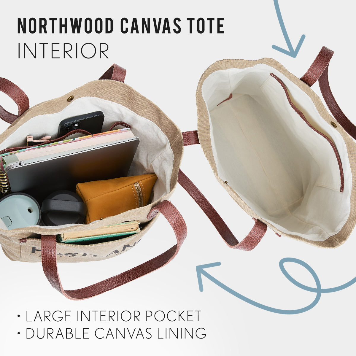 Northwood Canvas Tote - Image 6