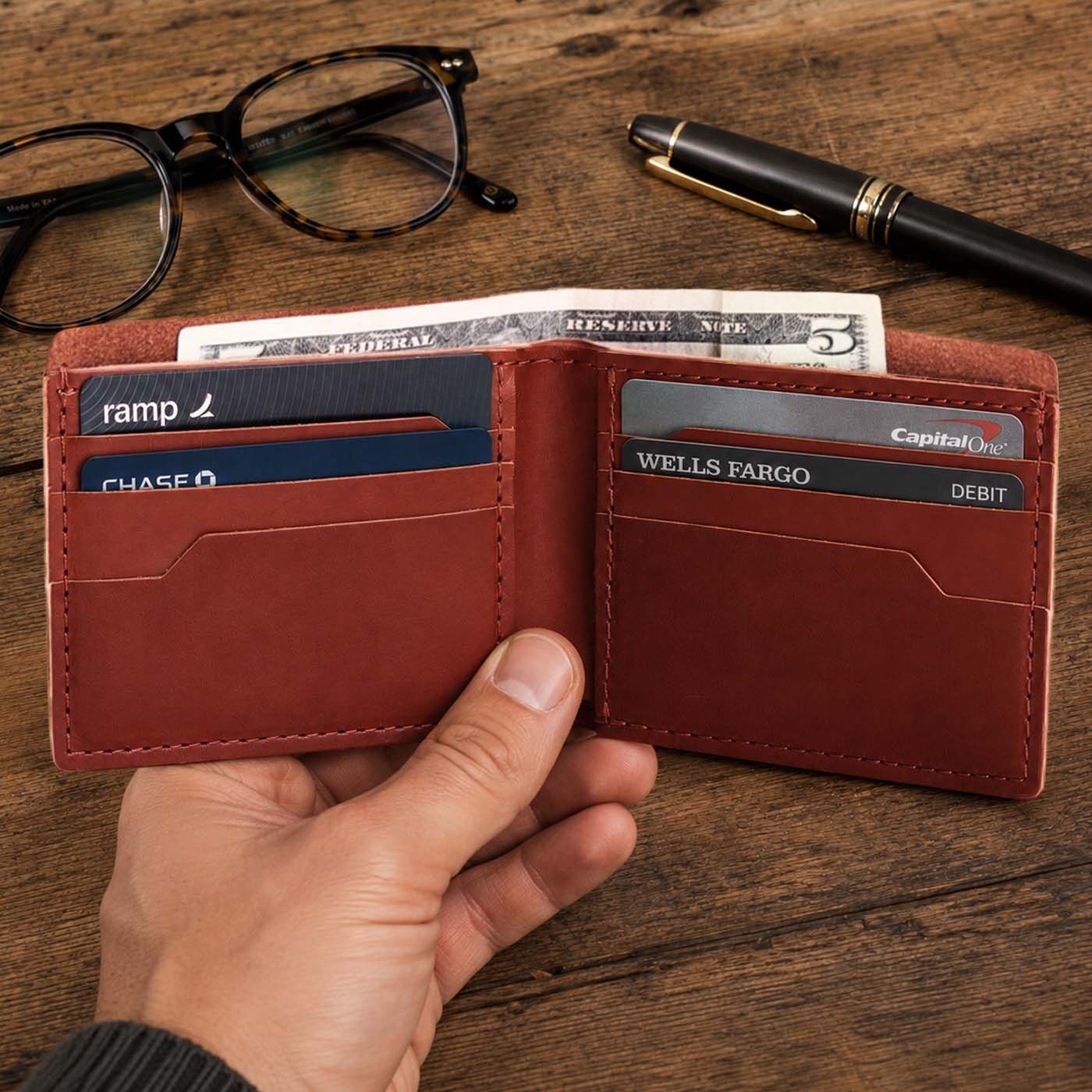 'Almost Perfect' Lucca Bifold Wallet - Image 23
