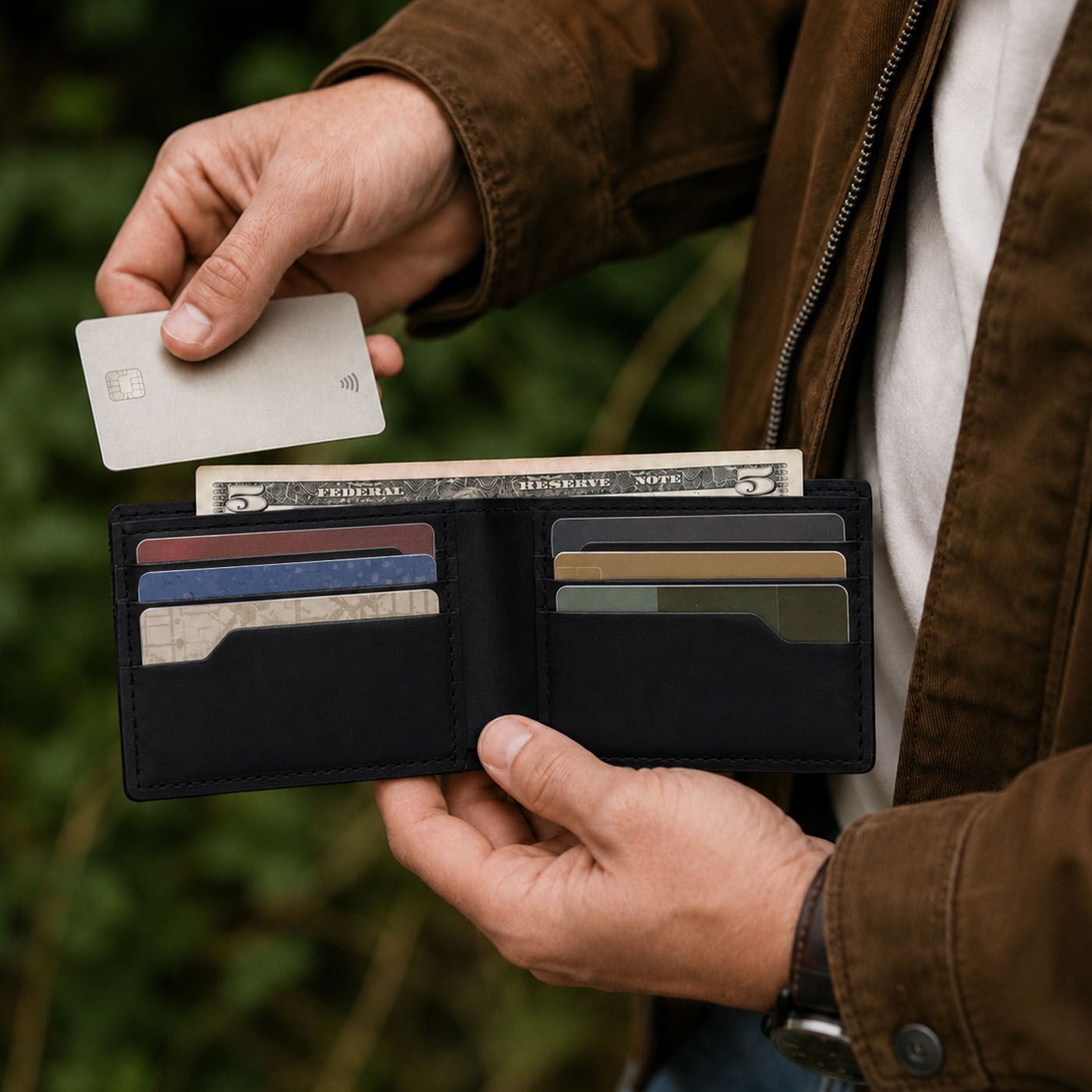 'Almost Perfect' Lucca Bifold Wallet - Image 9