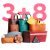 3 Mini Totes + 8 Items